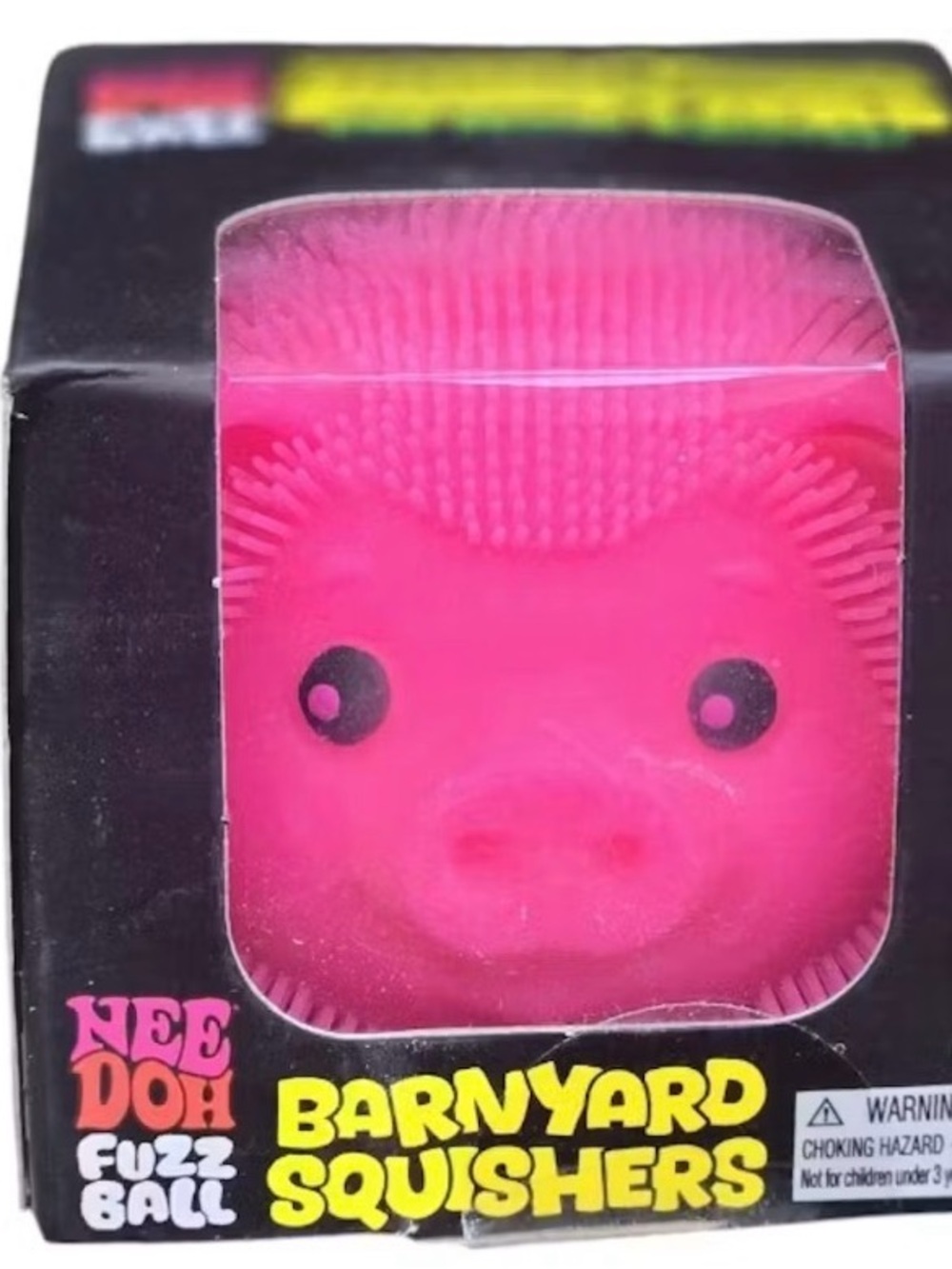 NWT IN HAND RARE SCHYLLINGS NEEDOH BARNYARD SQUISHER PINK PIG